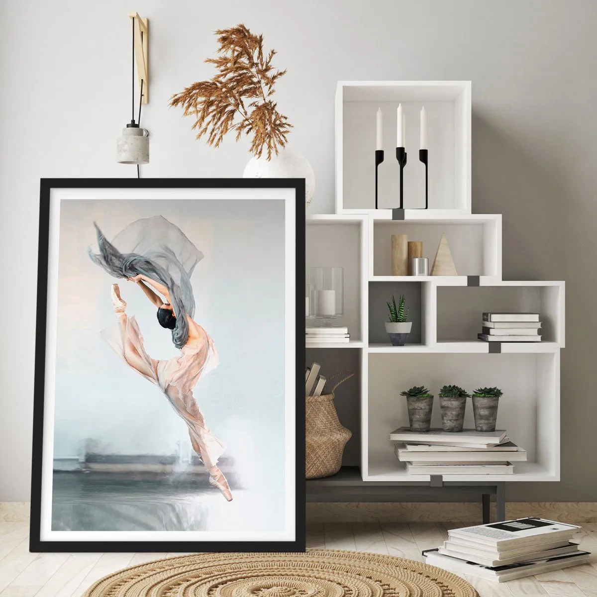 Poszter fehér keretben - A tánc felindulásában - 50x70 cm