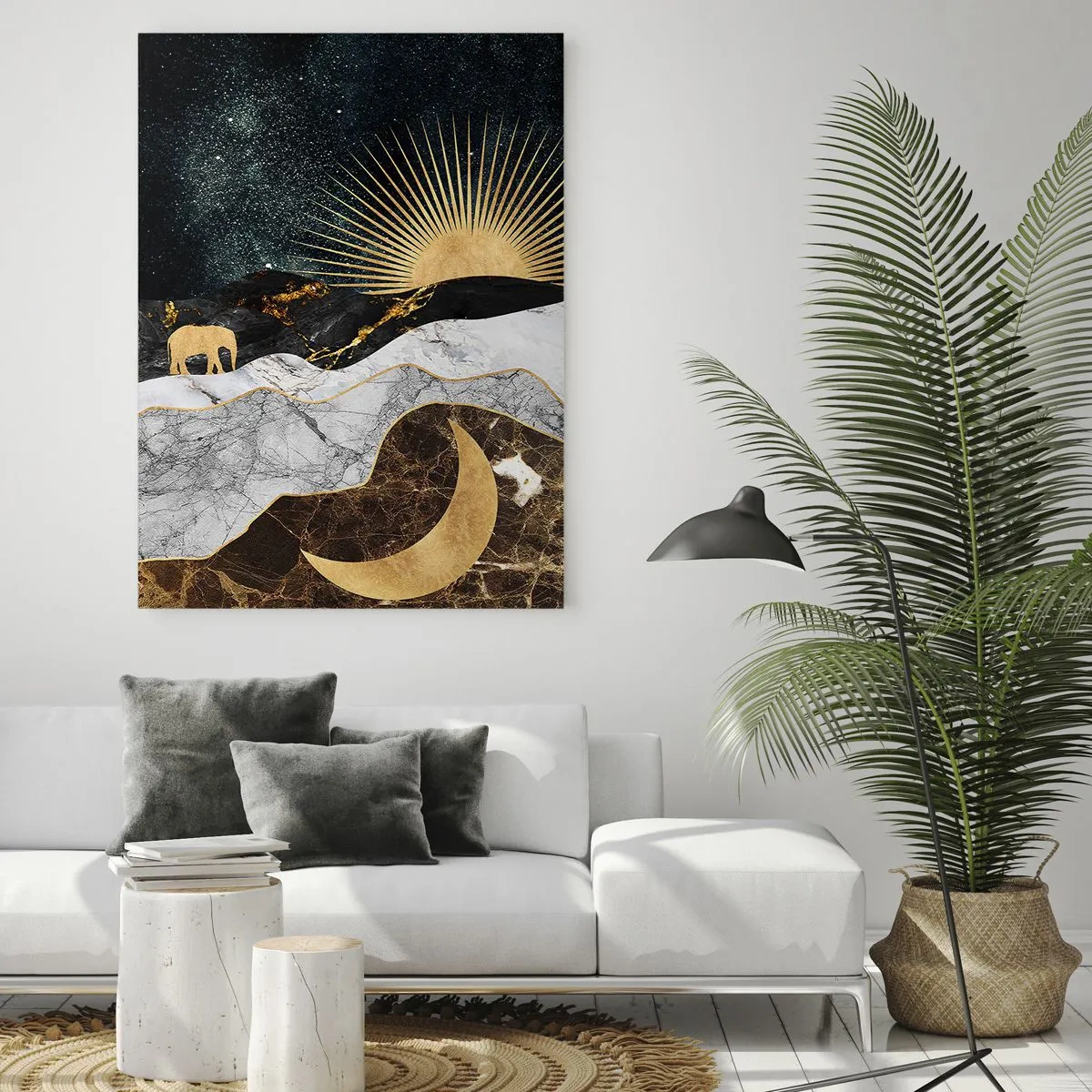 Üveg kép - Örök törvények - 80x120 cm