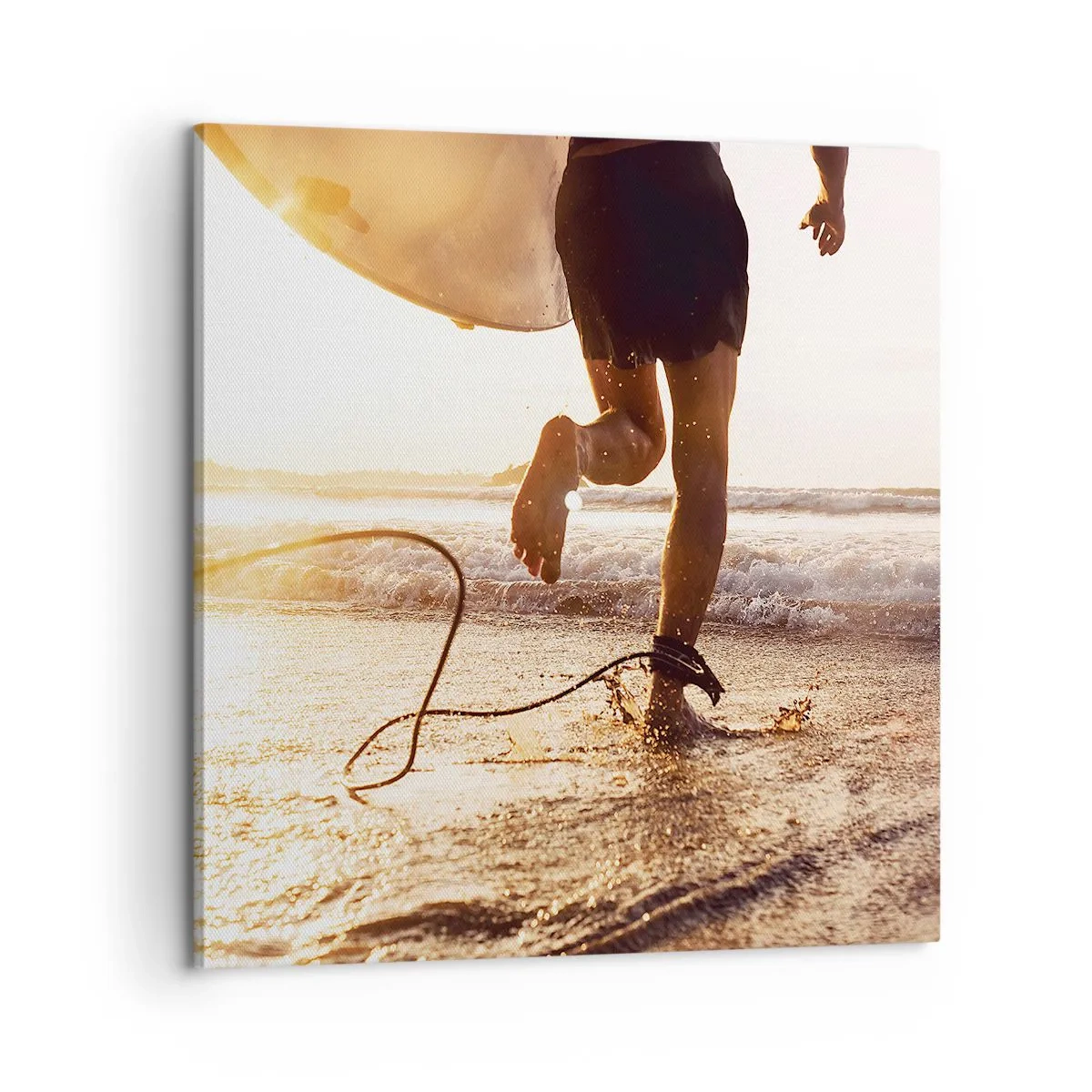 Vászonkép - A hullám felé - 60x60 cm