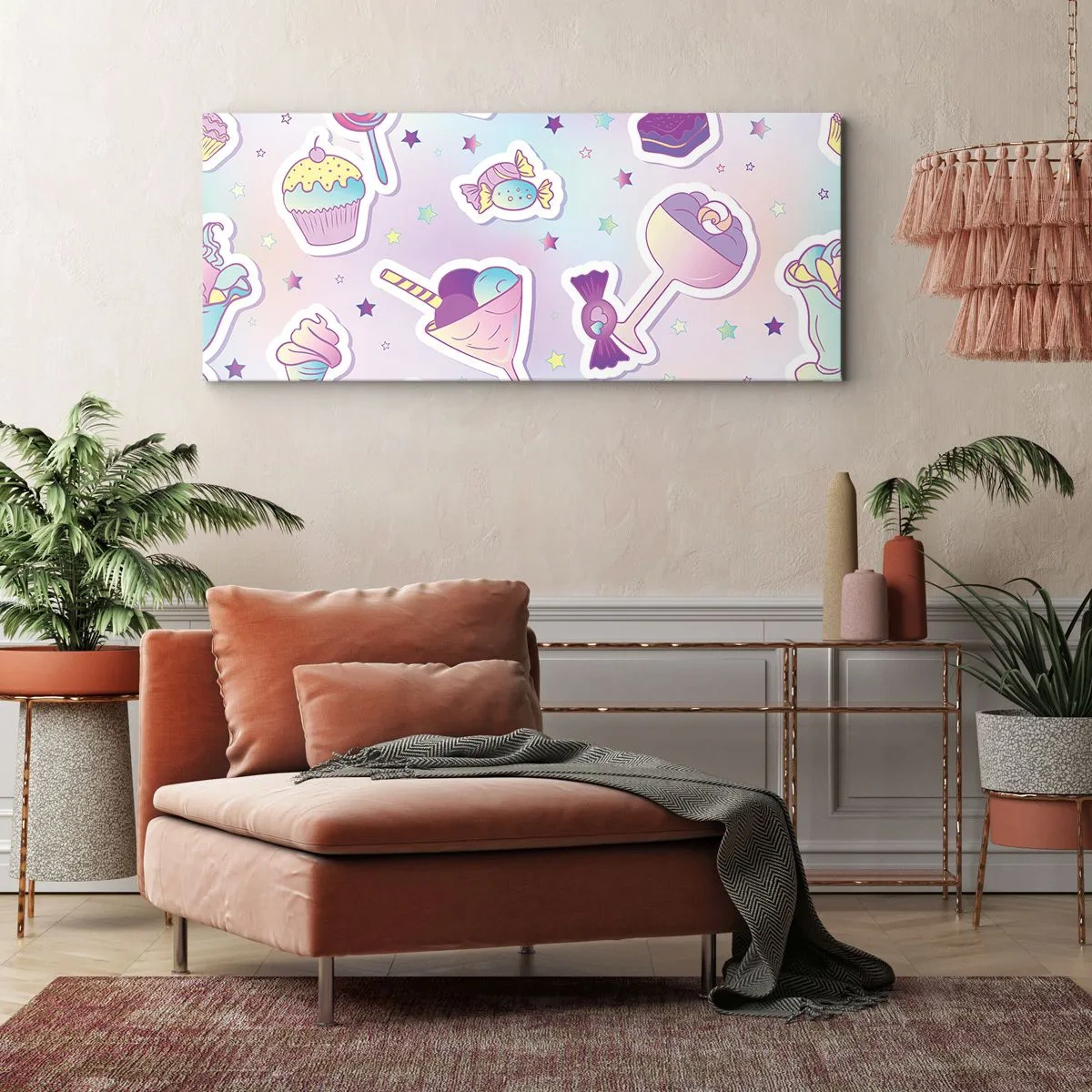 Vászonkép - Hogy minden nap születésnap legyen - 100x40 cm