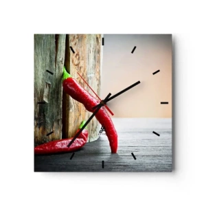 Falióra, Óra - Red hot chili peppers - 30x30 cm