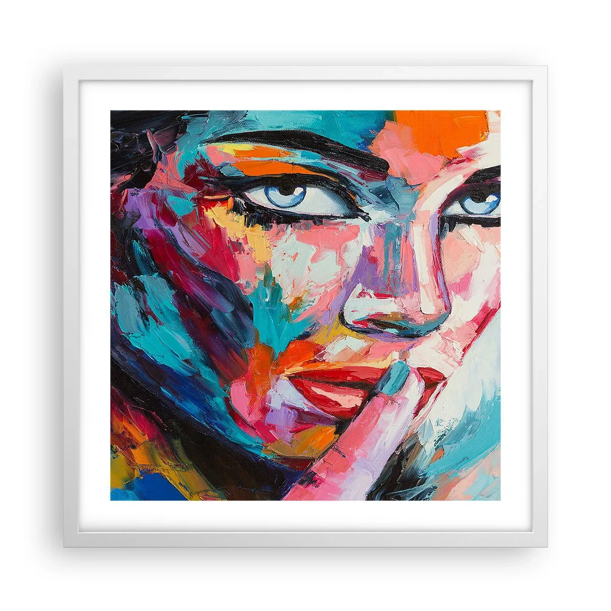 Poszter fekete keretben - Az első titkunk - 50x50 cm