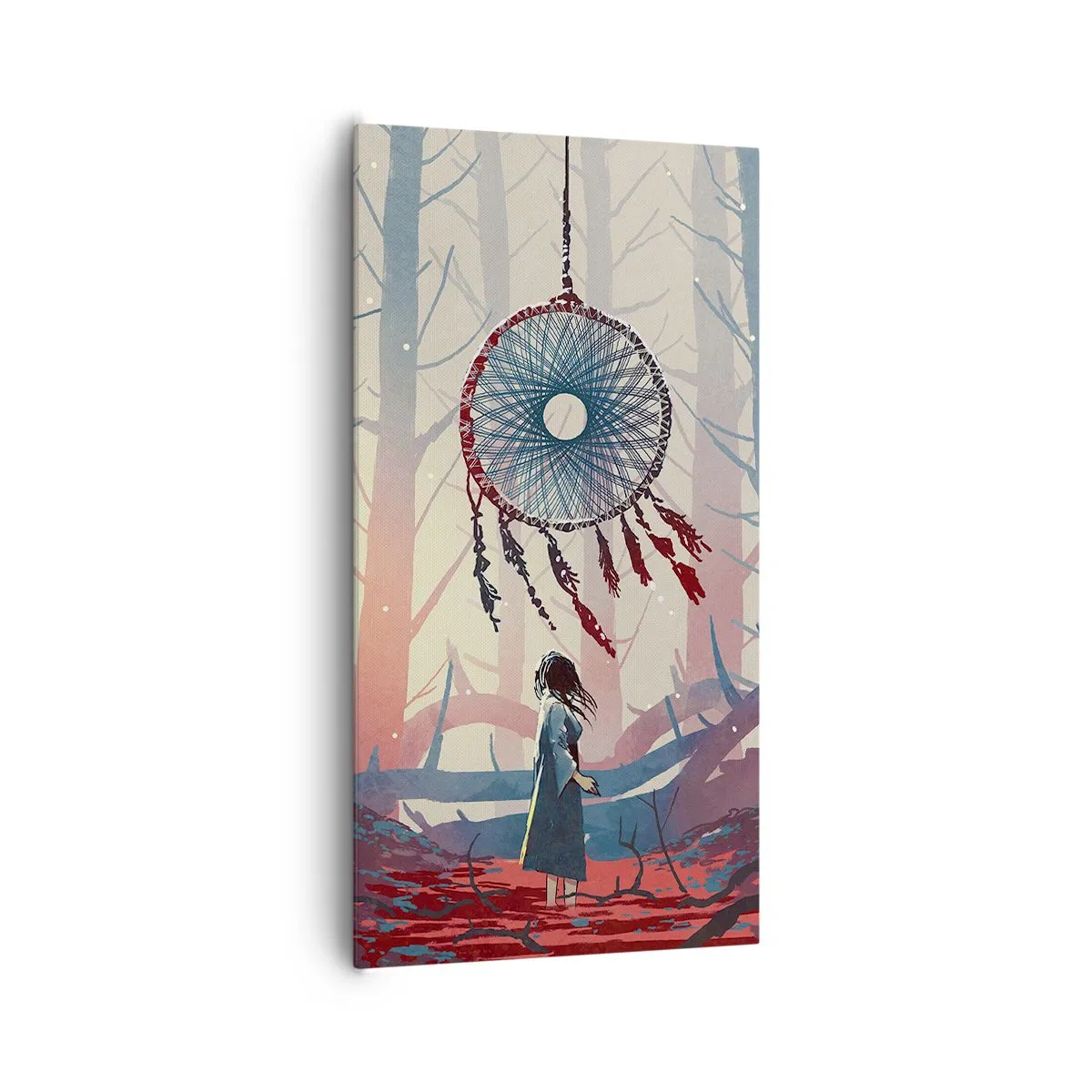 Vászonkép - A boldogság titkos rituáléja - 65x120 cm