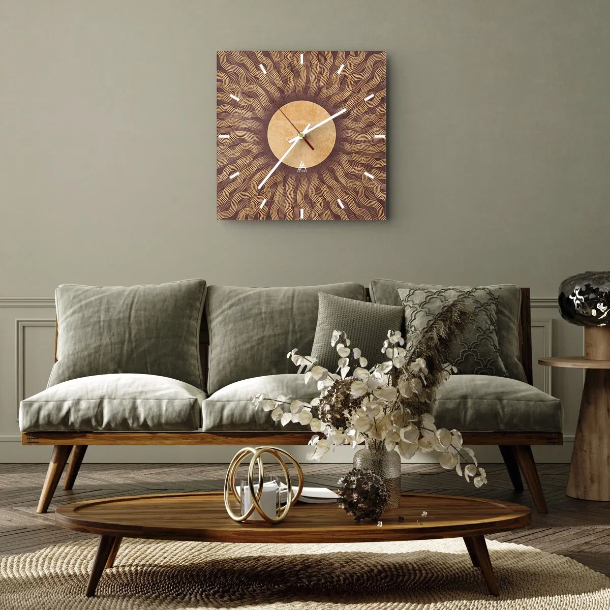 Falióra, Óra - A nap ikonja - 40x40 cm