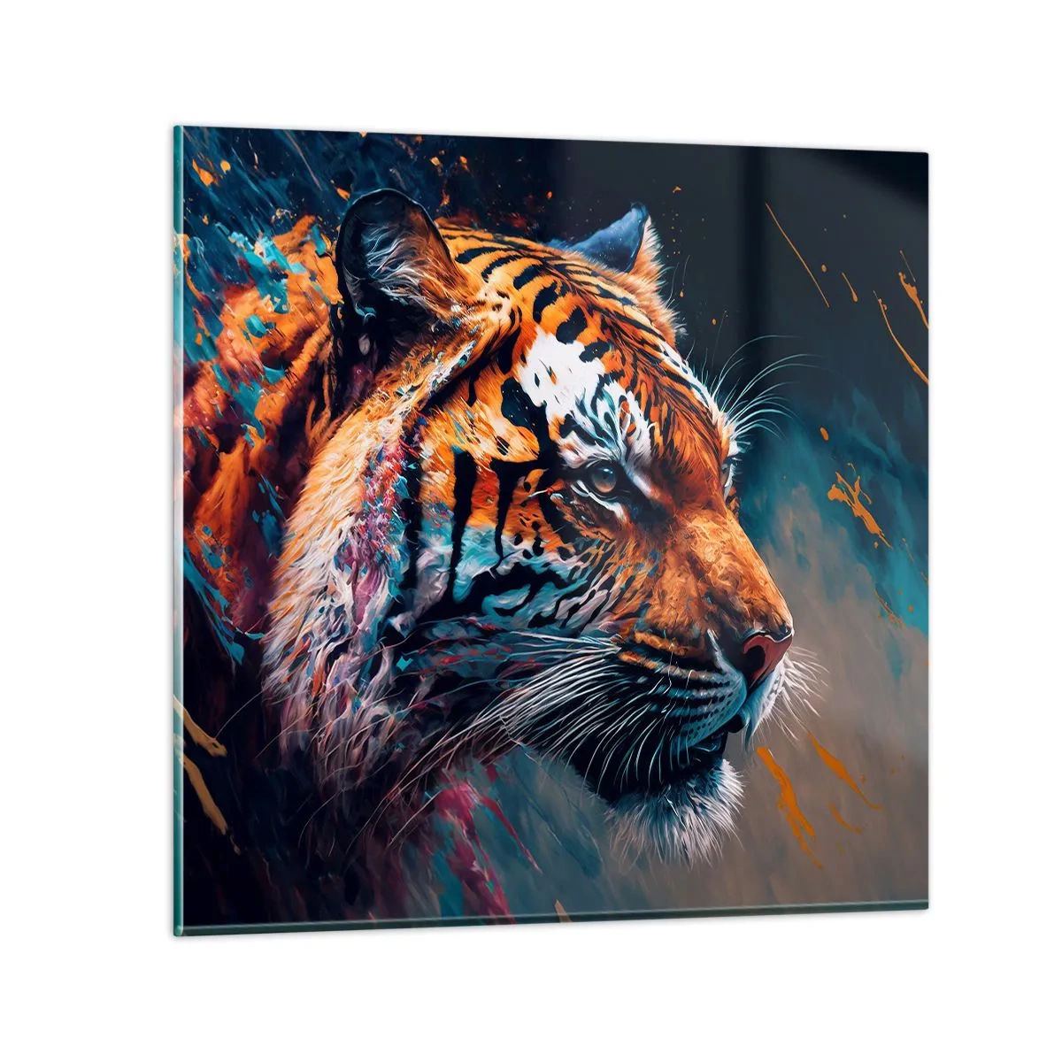 Üveg kép - Vad szépség - 60x60 cm