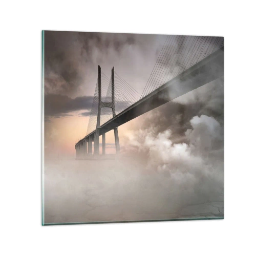 Üveg kép - A nem létező folyó mentén - 60x60 cm