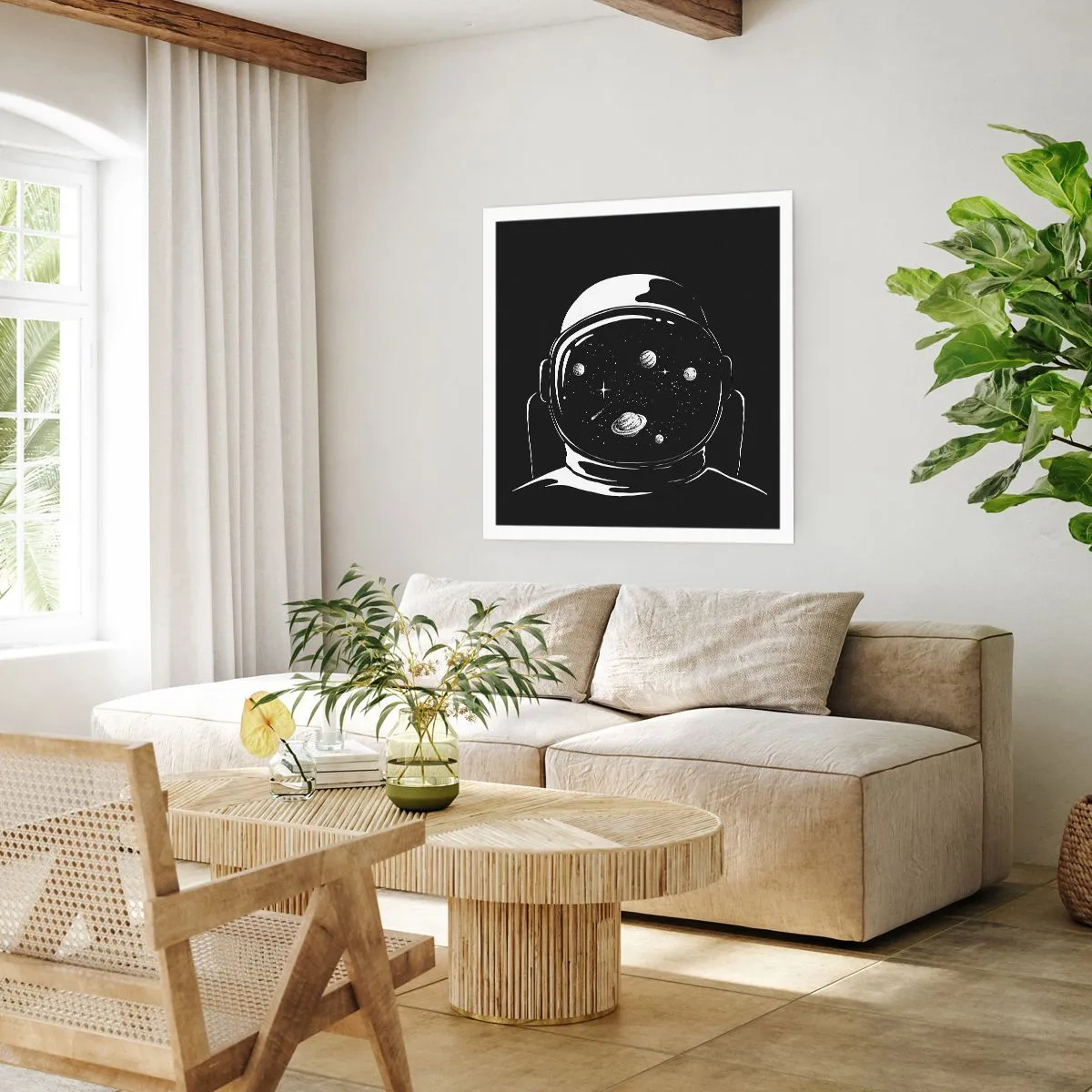 Poszter - Szép kilátás - 60x60 cm