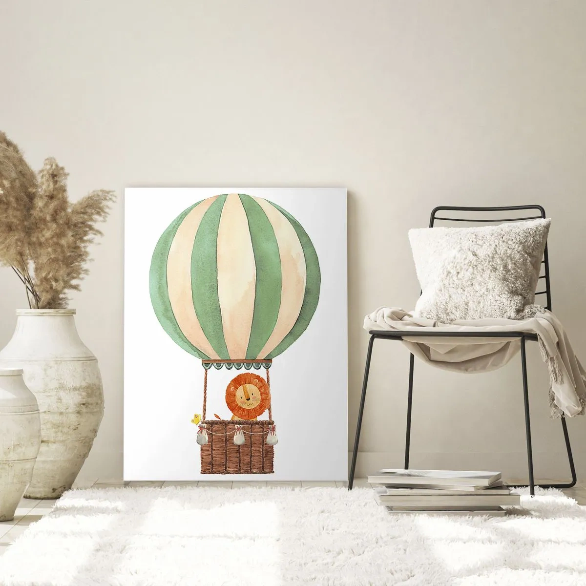 Üveg kép - Leon utazásai - 80x120 cm