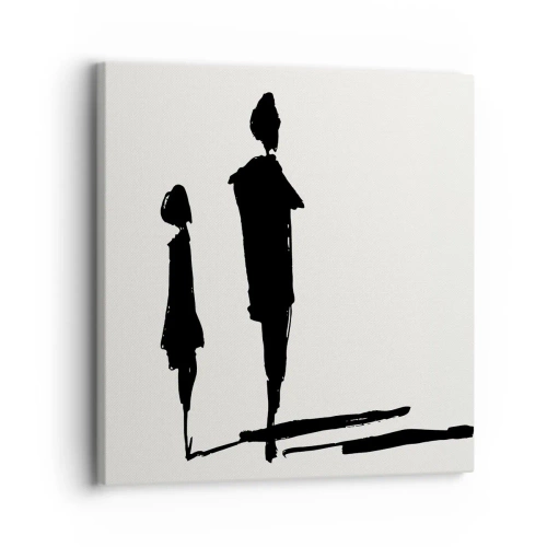 Vászonkép - Biztosan együtt? - 30x30 cm
