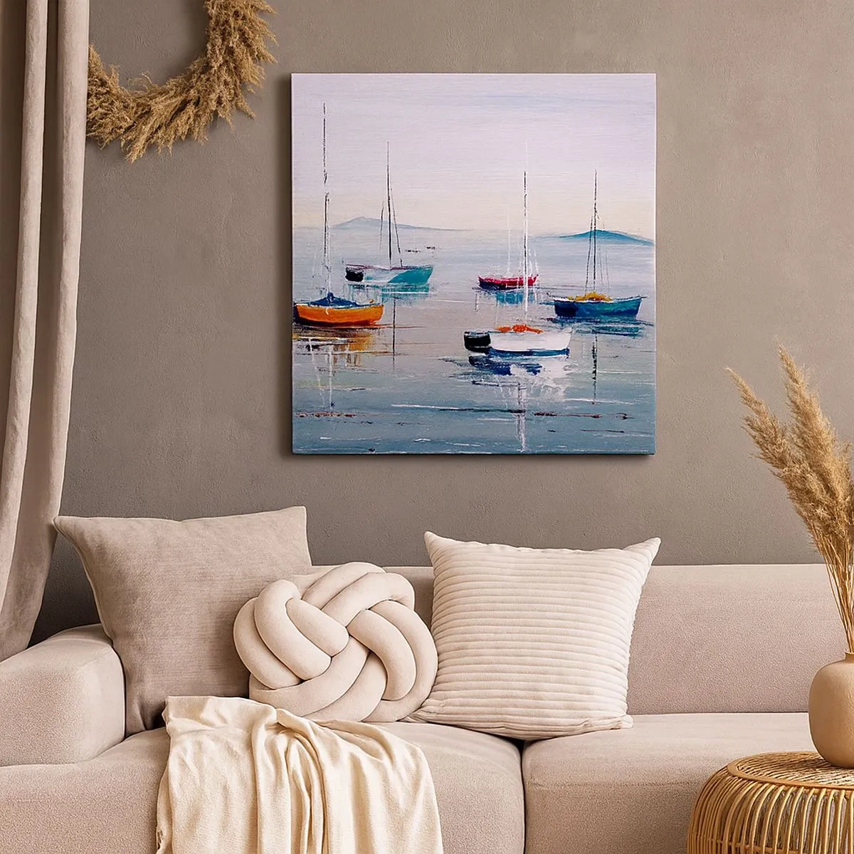 Vászonkép - Jól megérdemelt pihenés - 30x30 cm