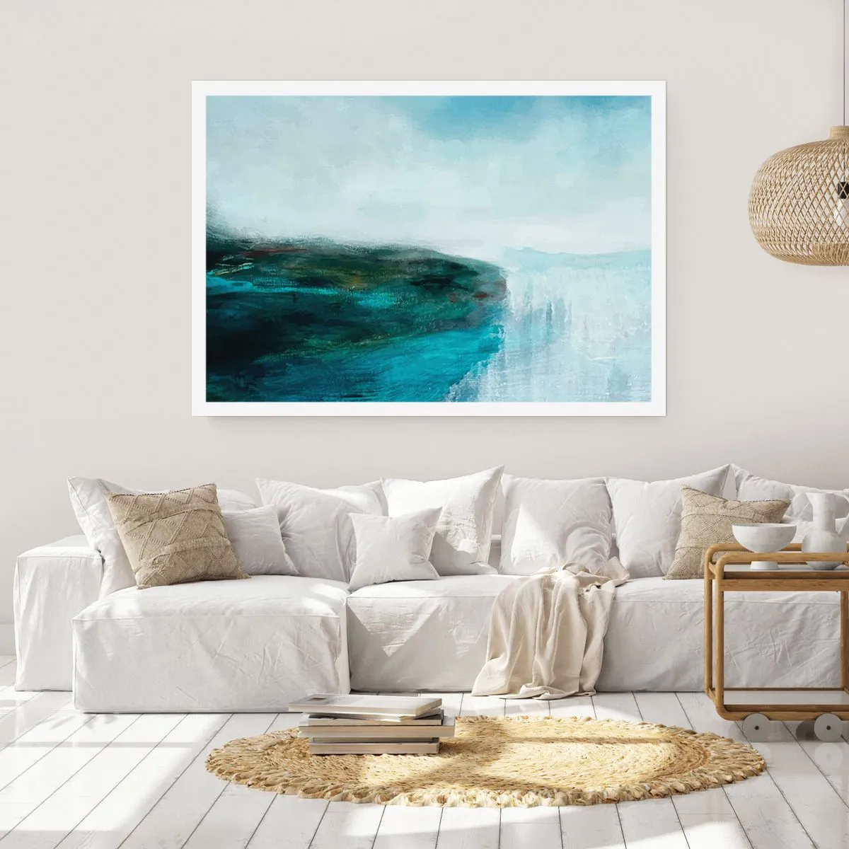 Poszter - Tengeri absztrakció - 91x61 cm