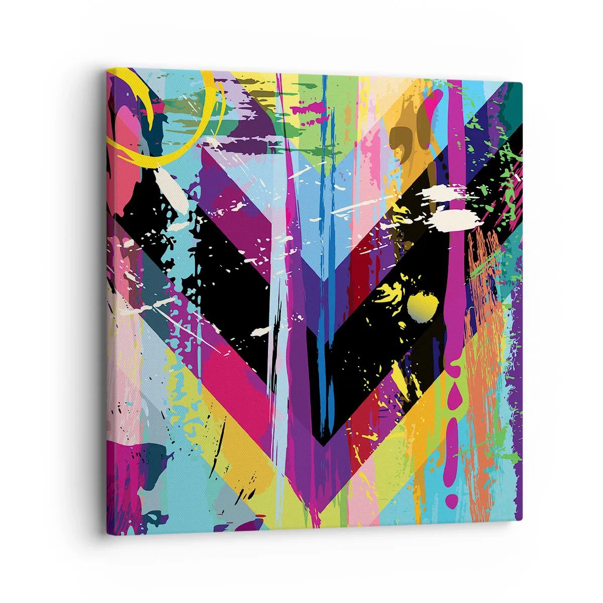 Vászonkép - Fentről lefelé - 30x30 cm