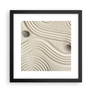 Poszter fehér keretben - A meleg érintése - 30x30 cm