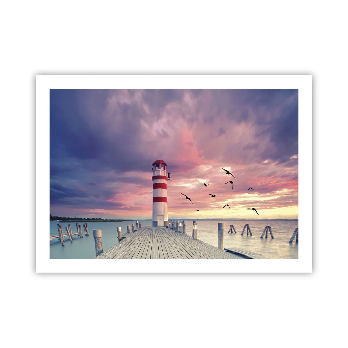 Poszter - Ideje a kikötőbe - 70x50 cm