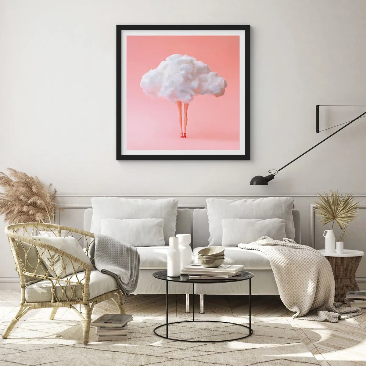 Poszter fehér keretben - Édes ígéret - 60x60 cm