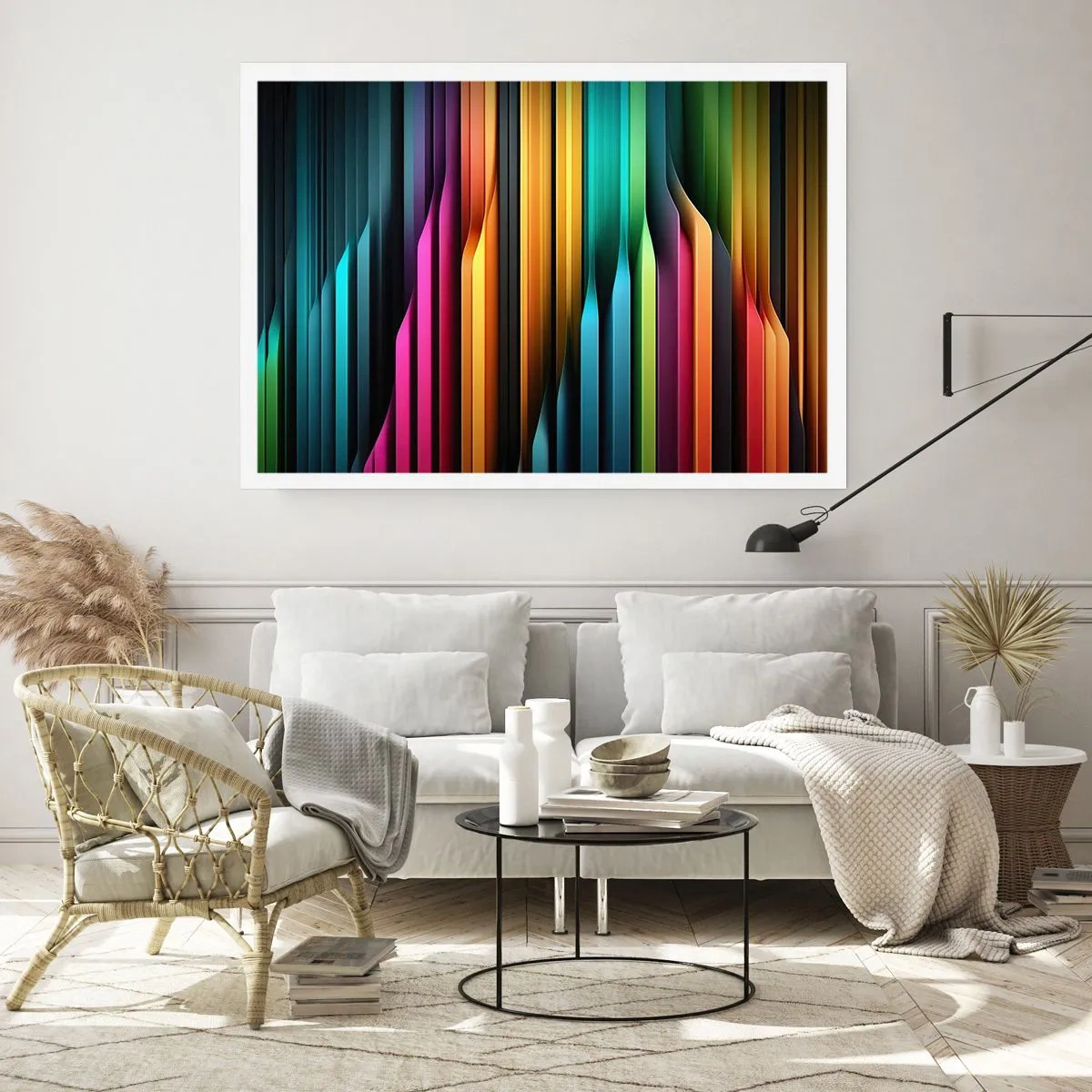 Poszter - Fényorgonák - 100x70 cm