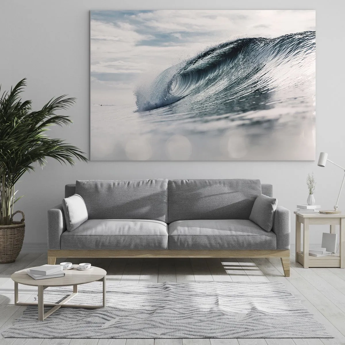 Üveg kép - Vízcsúcs - 100x70 cm