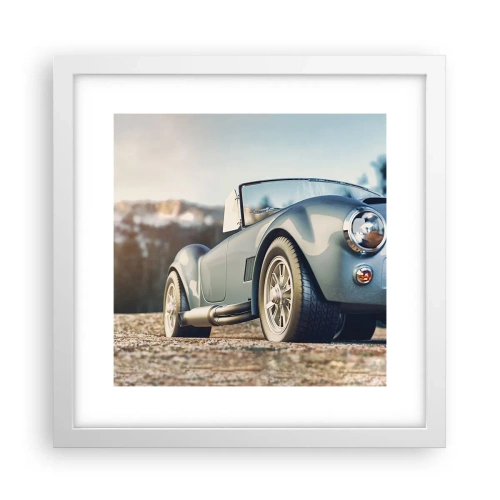 Poszter fekete keretben - Mert a stílus számít - 30x30 cm