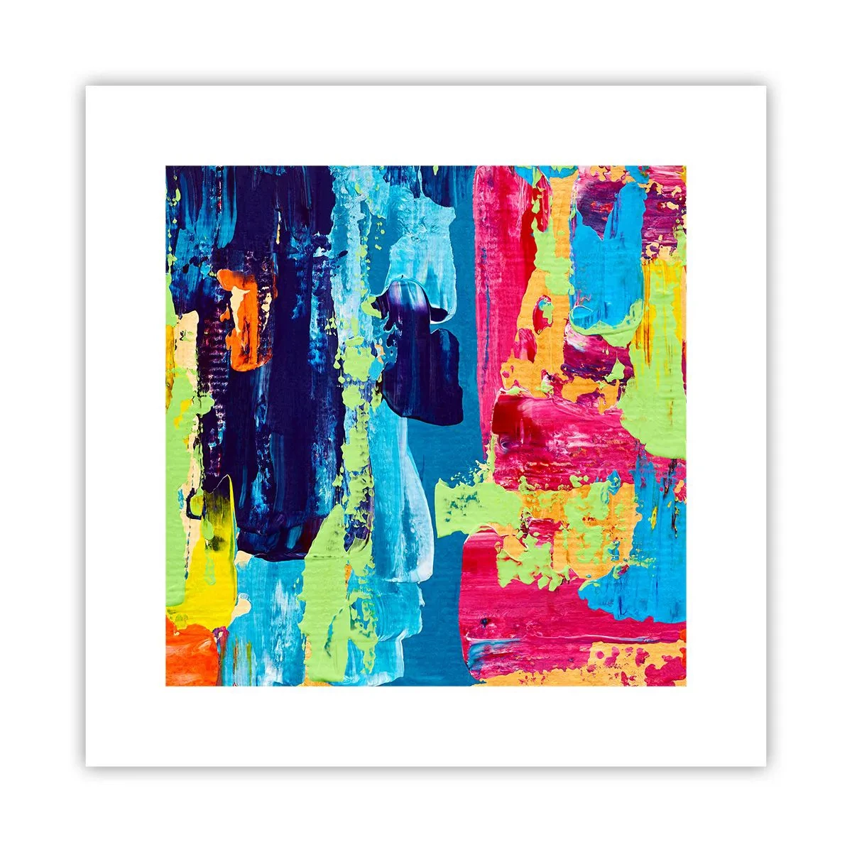 Poszter - Az élet gyönyörű! - 30x30 cm