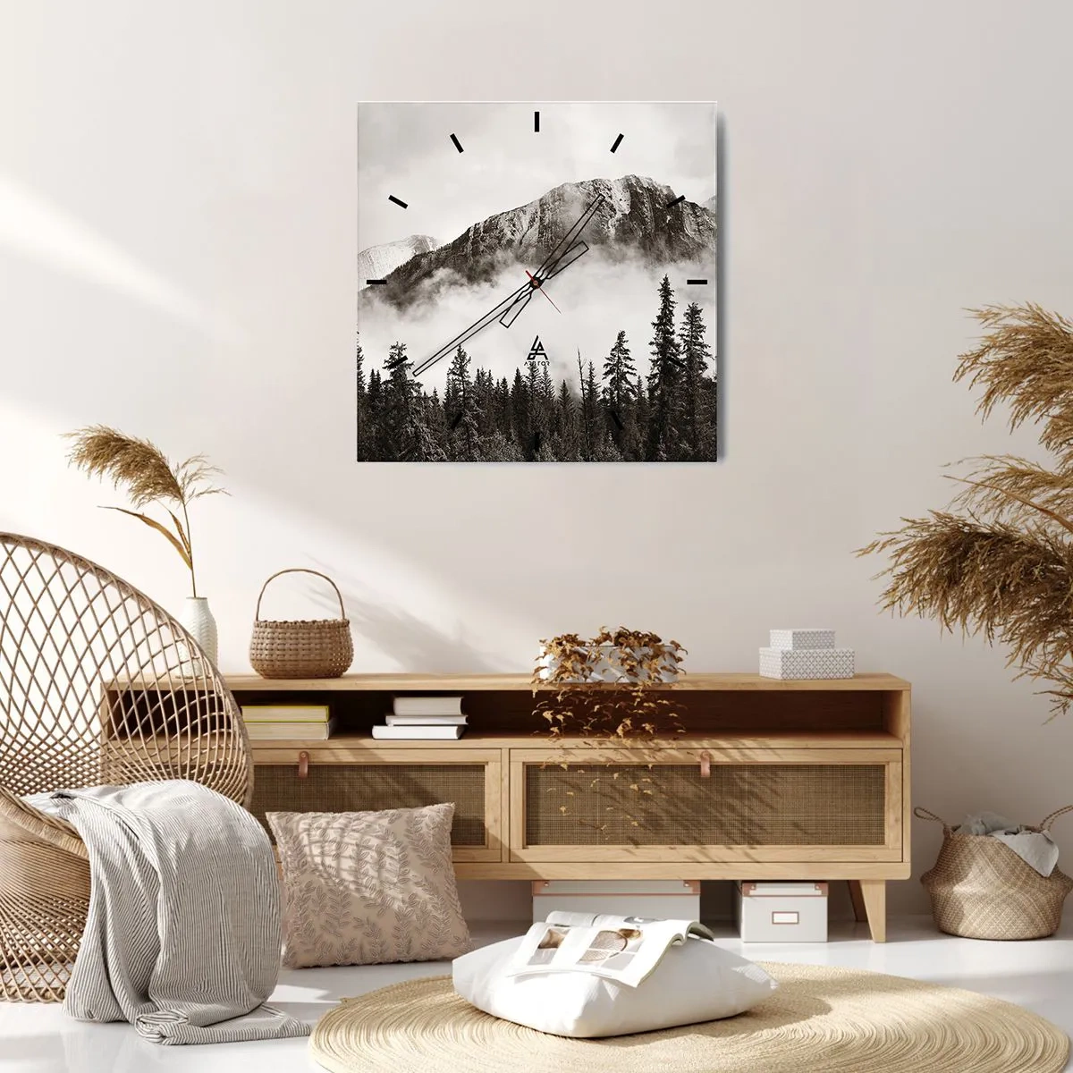 Falióra, Óra - Gránit uralkodó - 40x40 cm