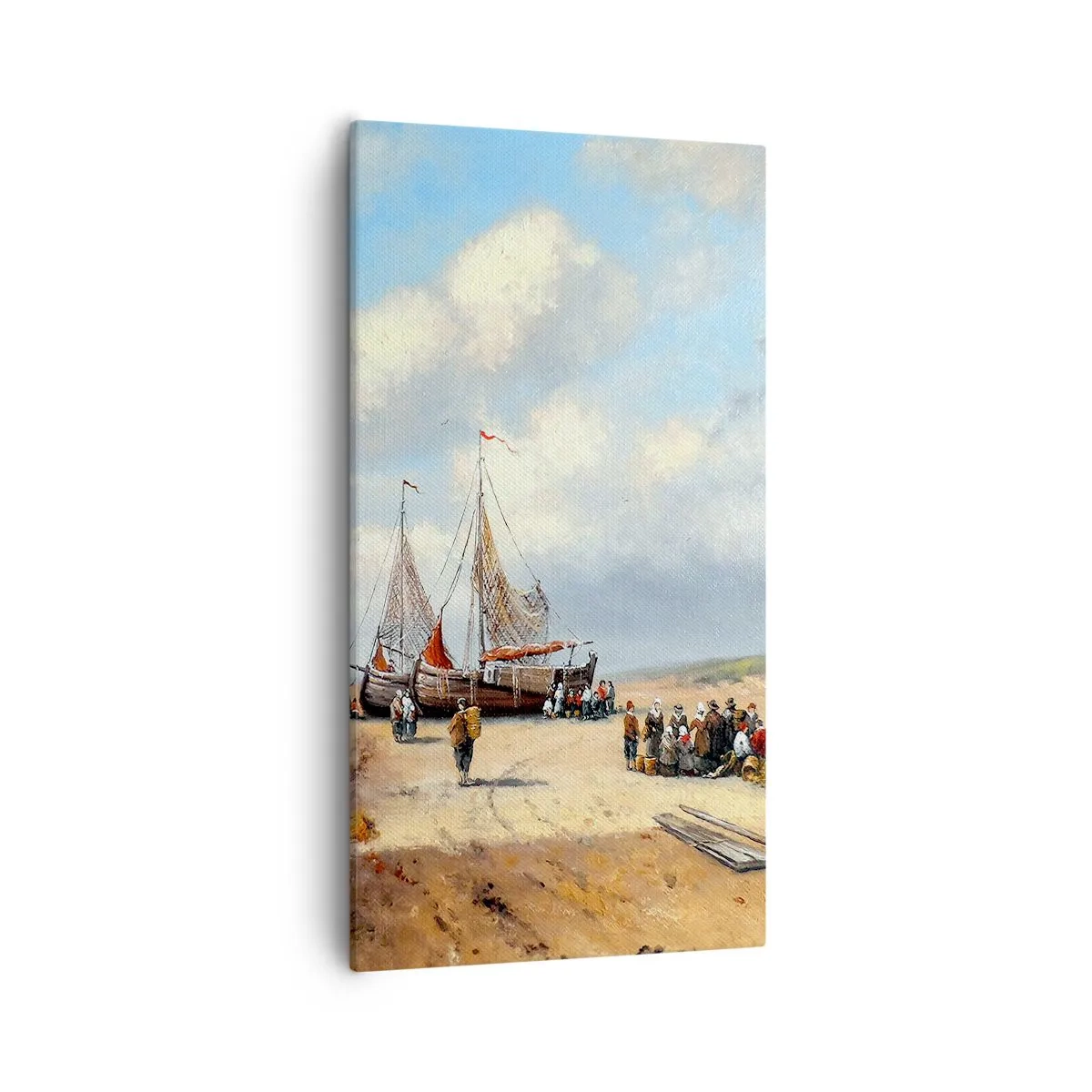 Vászonkép - Egy sikeres fogás után - 55x100 cm