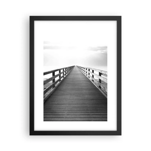 Poszter fehér keretben - A messzeségbe... - 30x40 cm