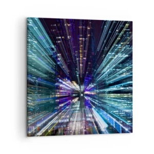 Vászonkép - Átmenet a hipertérbe - 50x50 cm