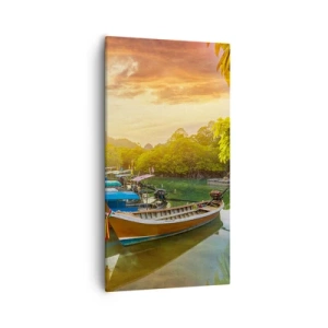 Vászonkép - Egy dolgos nap előtt - 55x100 cm