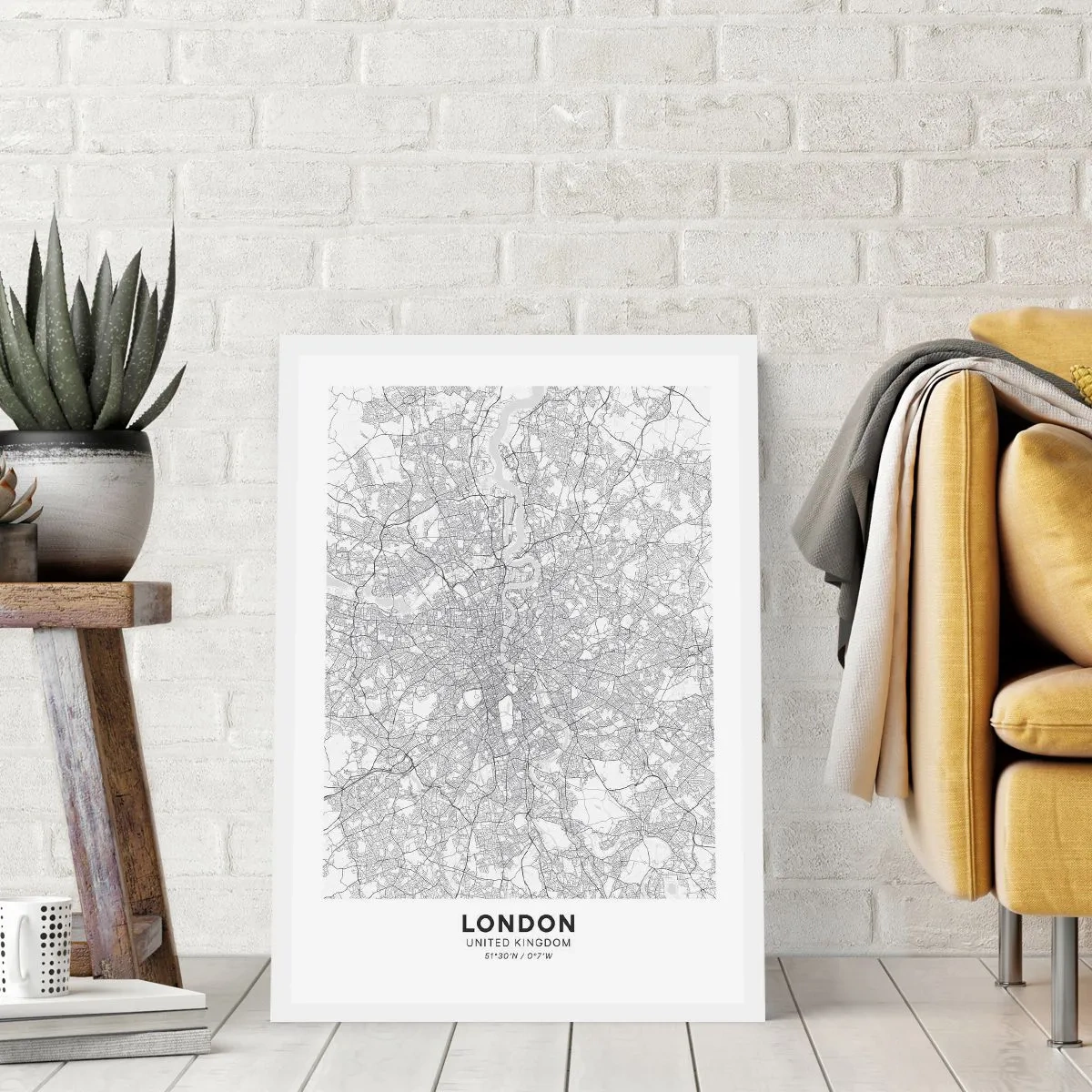 Poszter - A londoni labirintus térképe - 61x91 cm
