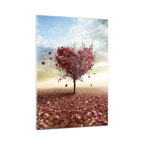 Üveg kép - Szeresd meg az őszt - 50x70 cm