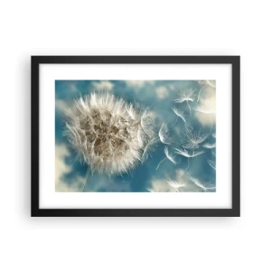 Poszter fehér keretben - Angyal lehelete - 40x30 cm