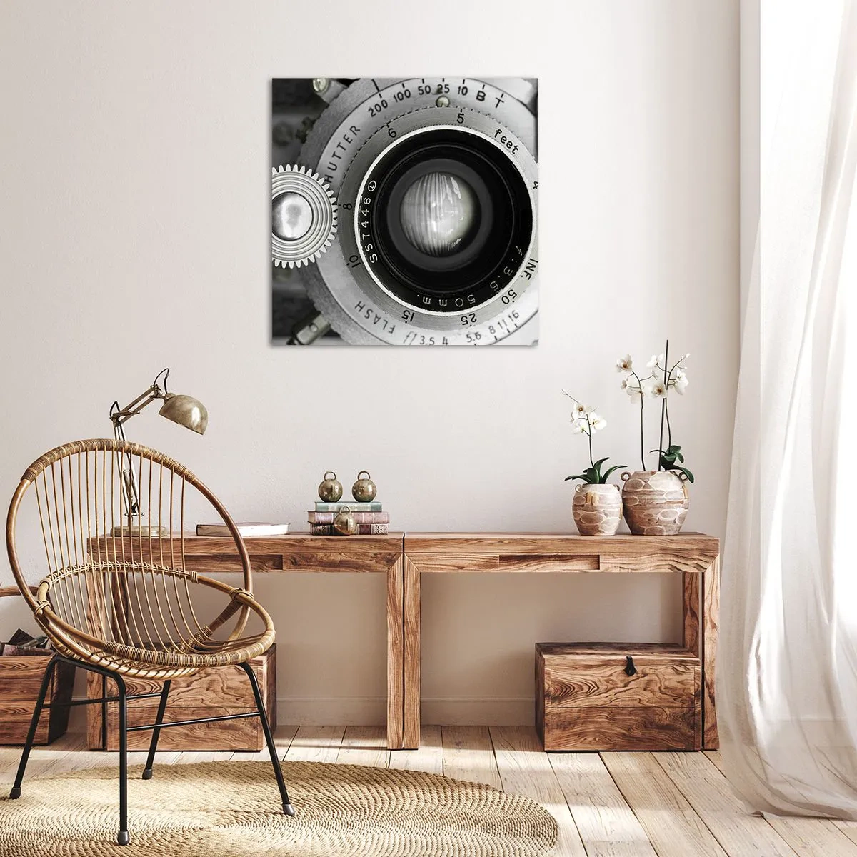 Vászonkép - Történet Hollywoodról - 40x40 cm