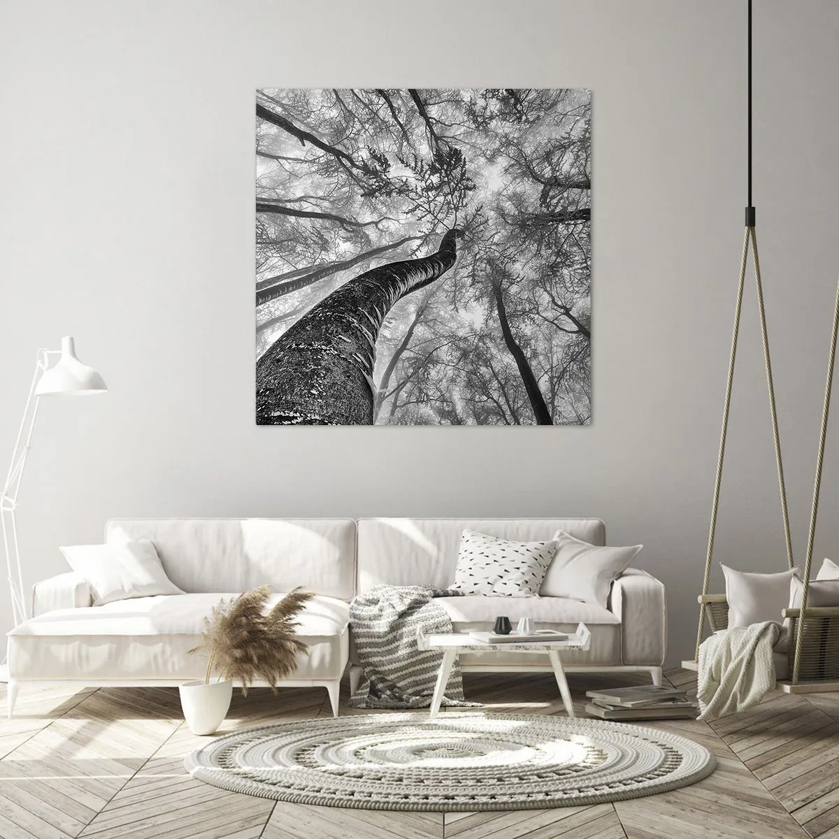 Vászonkép - Verseny a fény felé - 60x60 cm