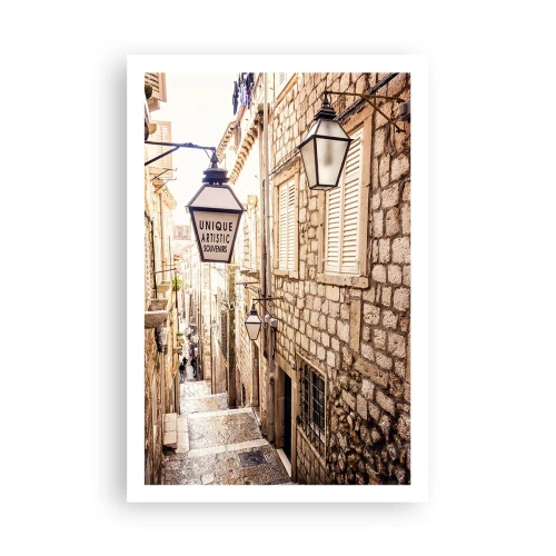 Poszter - Egy bájos mellékutca - 61x91 cm