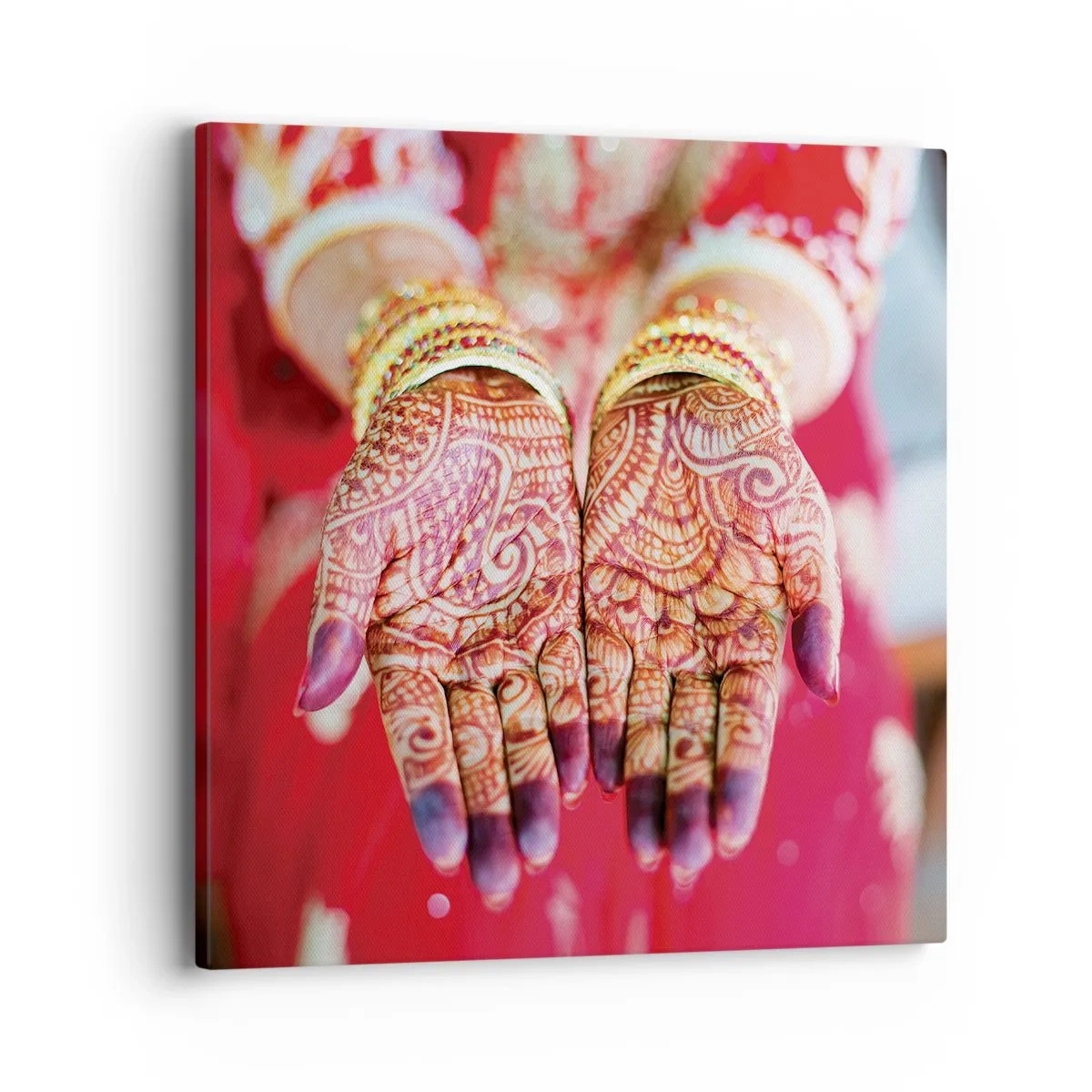 Vászonkép - Szerencsére elkészült - 40x40 cm