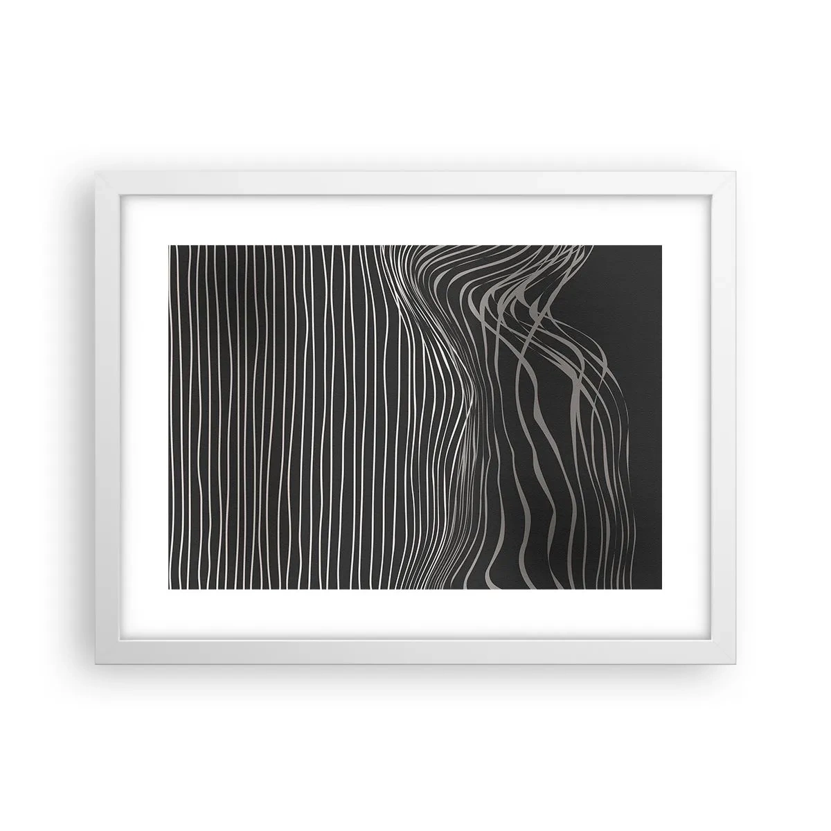 Poszter fekete keretben - Ritmus és akcentus - 40x30 cm