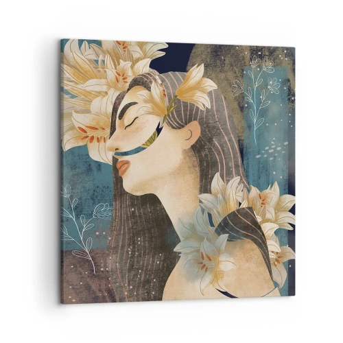 Vászonkép - Mese egy liliomos hercegnőről - 50x50 cm