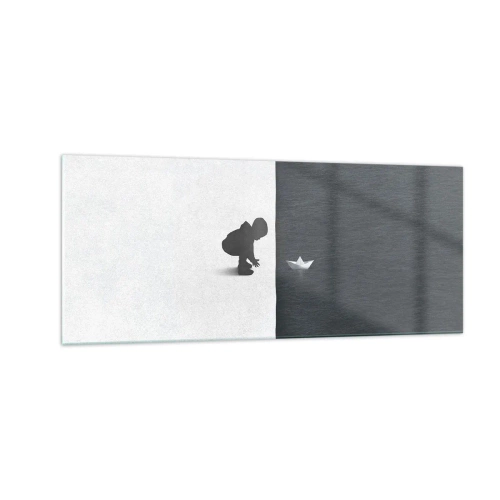 Üveg kép - Nagy utazás - 100x40 cm