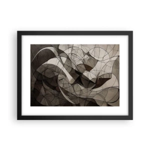 Poszter fehér keretben - A föld színeinek keringése - 40x30 cm