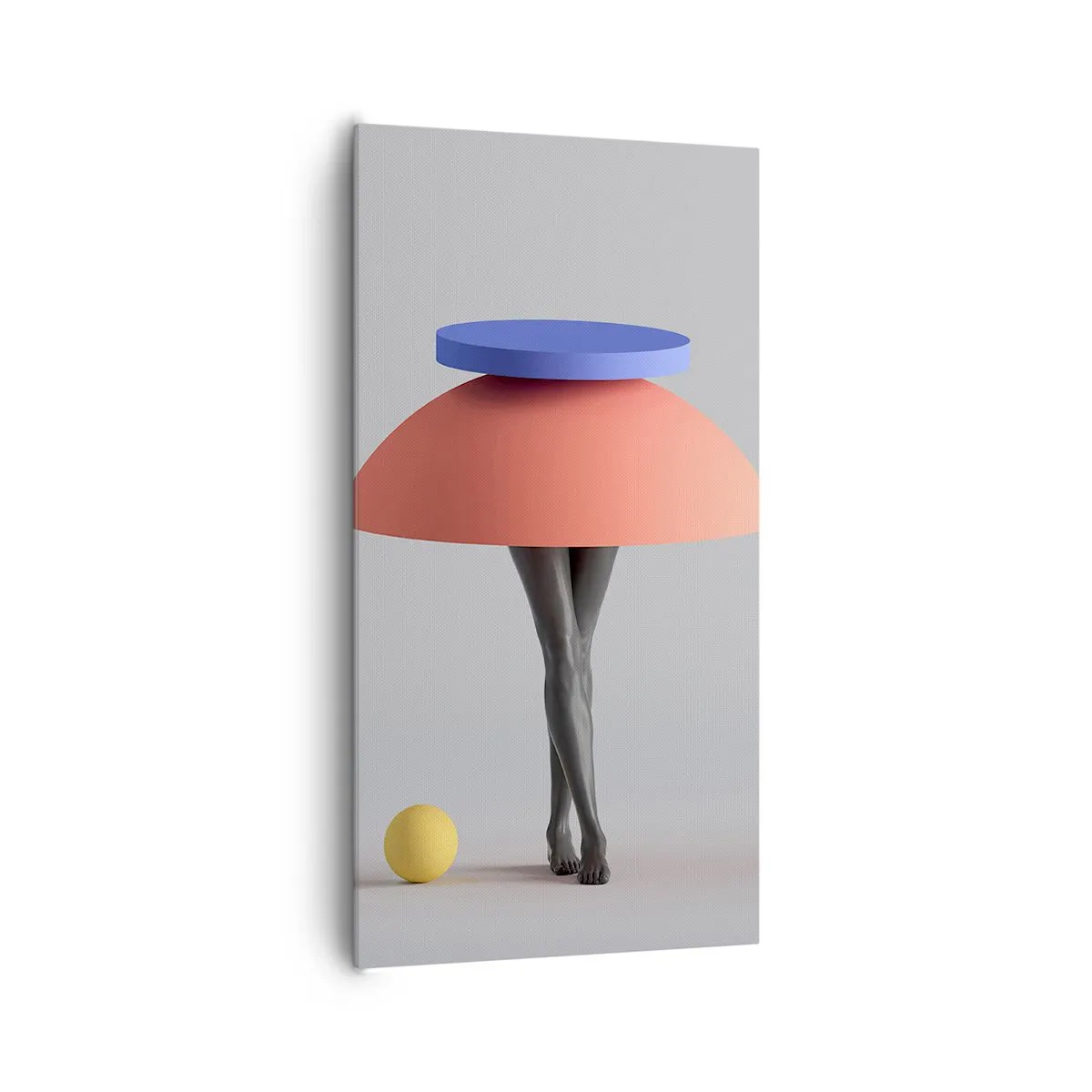 Vászonkép - Szürreális kompozíció - 65x120 cm