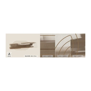 Fotótapéta Minta Premium Canvas - Szürke fuvallat - Absztrakció, Darab, Modern művészet - 100x30 cm