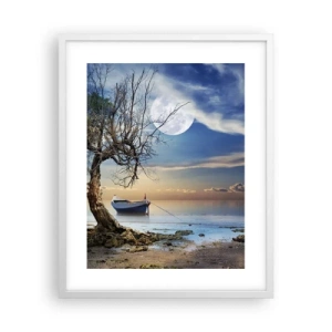 Poszter fekete keretben - Ez a vég vagy a kezdet? - 40x50 cm