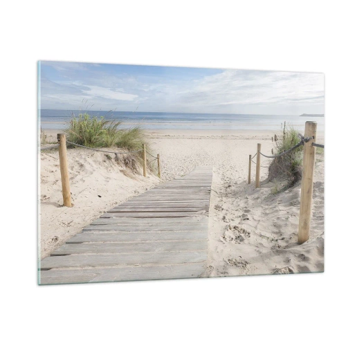 Üveg kép - A horizontig - 120x80 cm