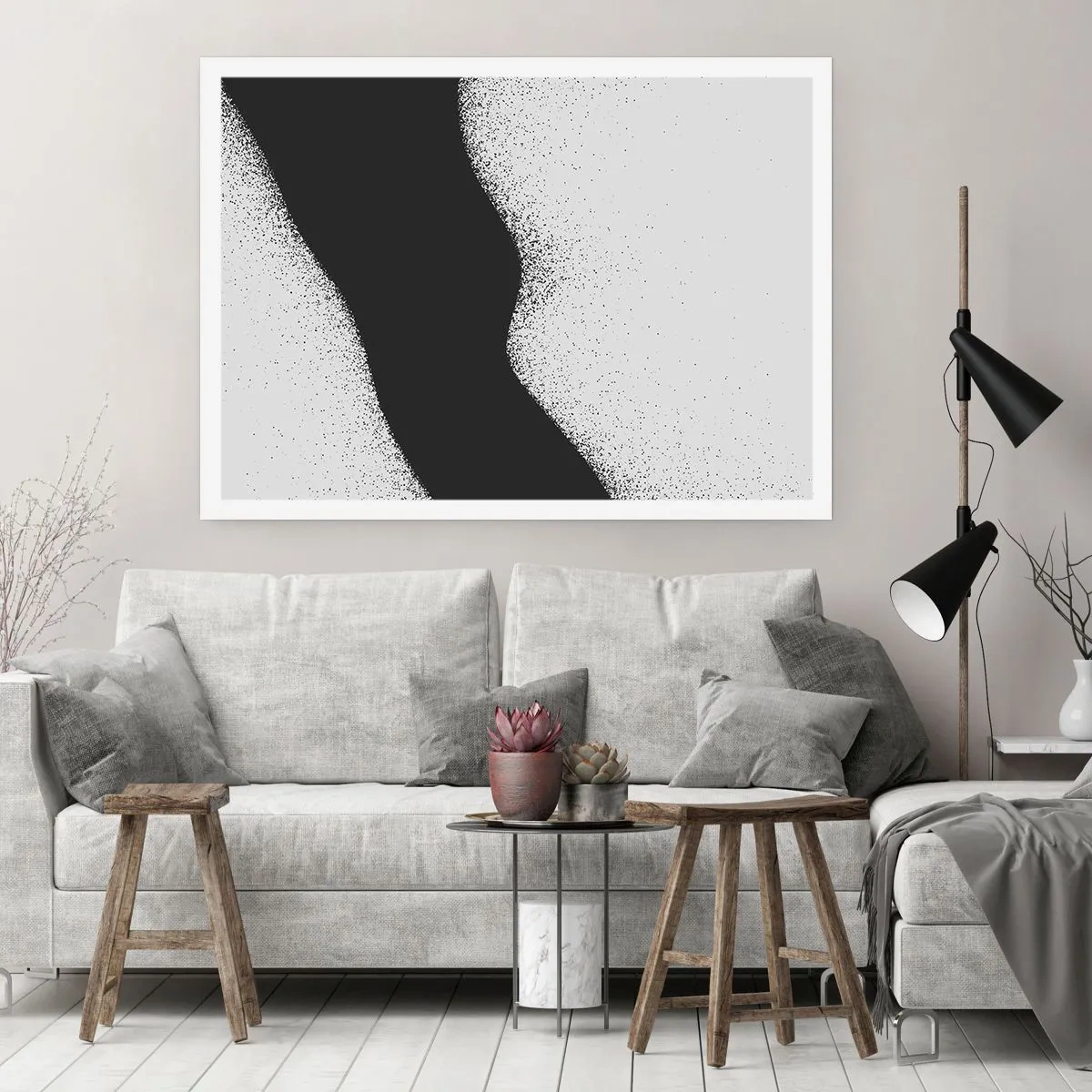 Poszter - Folyékony egyensúly - 91x61 cm