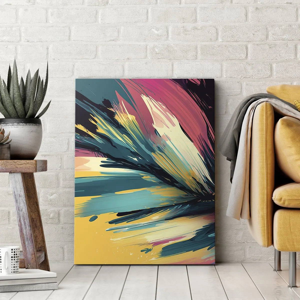 Vászonkép - Kompozíció - az öröm robbanása - 50x70 cm