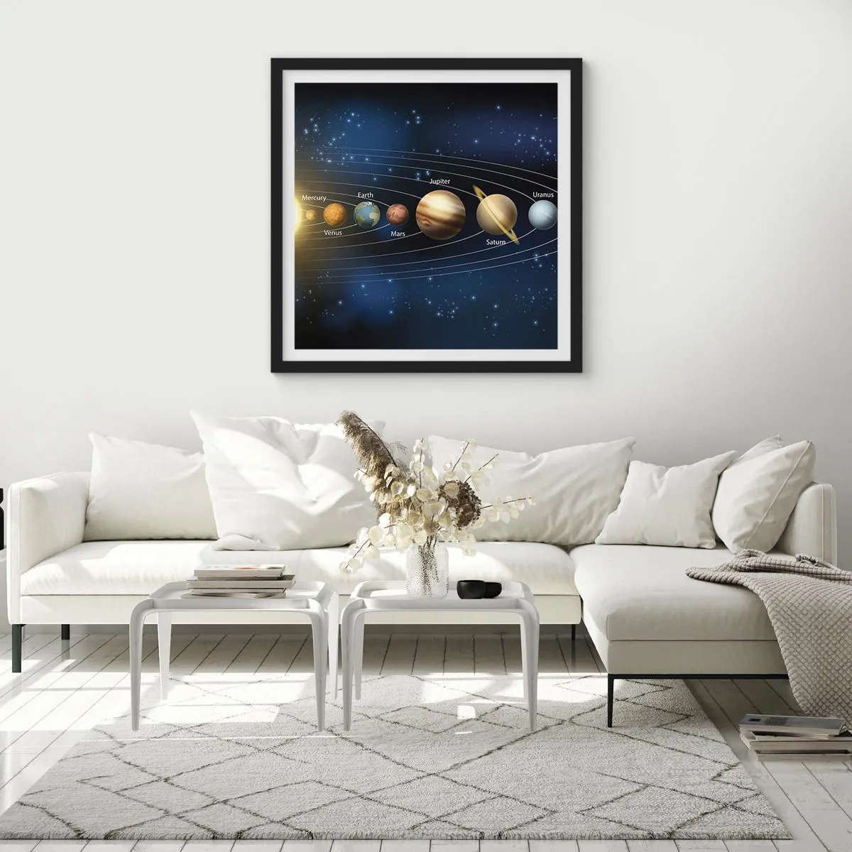 Poszter fehér keretben - Egy a tízből - 40x40 cm