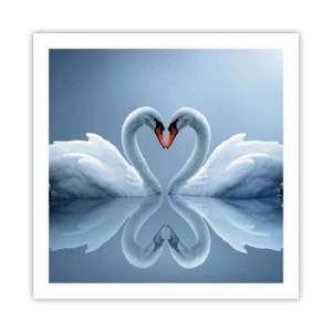 Poszter - Itt az ideje a szerelemnek - 60x60 cm