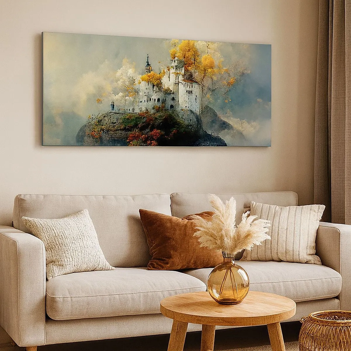 Vászonkép - Egy romantikus történet kezdete - 100x40 cm