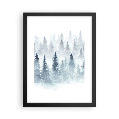 Poszter fehér keretben - Ködbe burkolózva - 30x40 cm