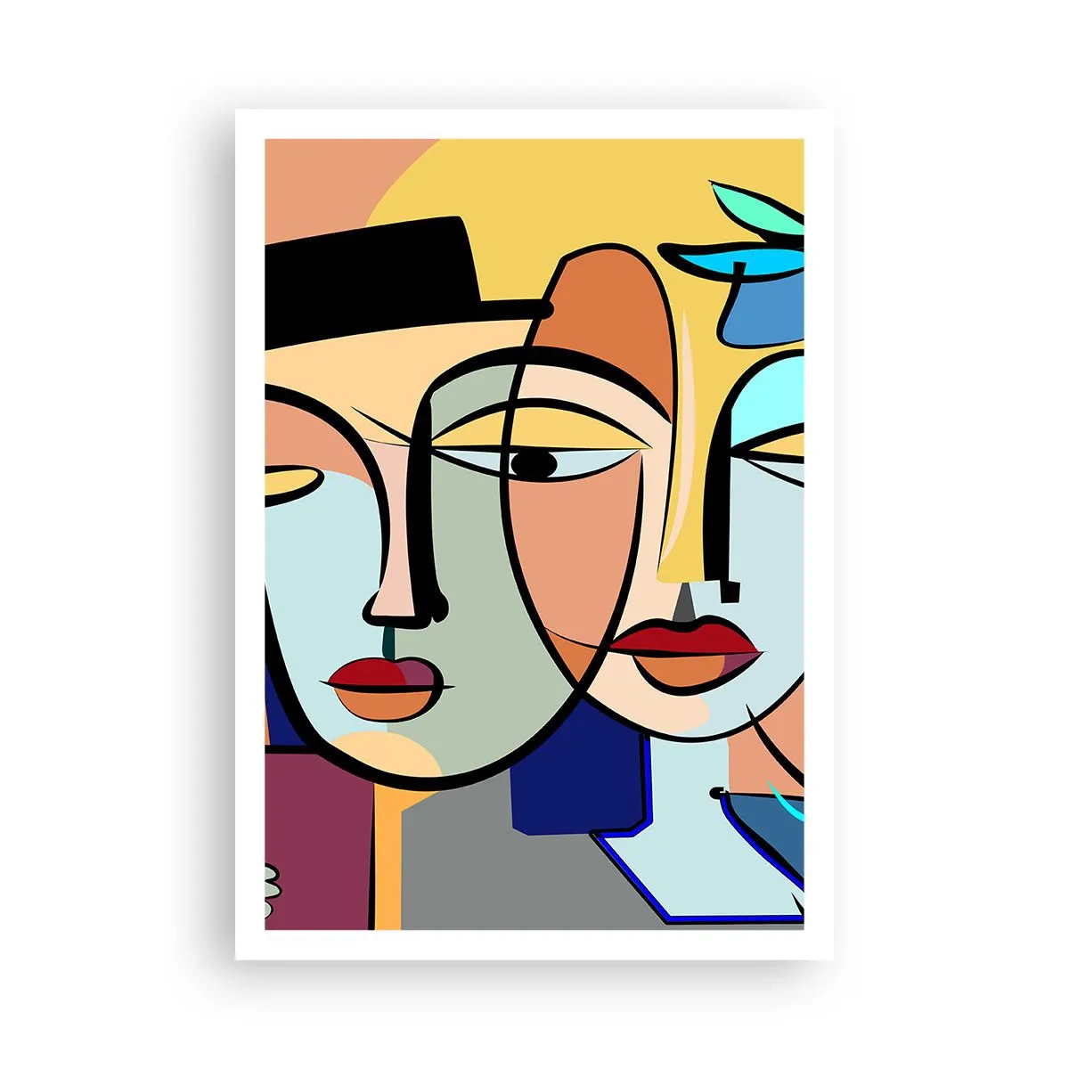 Poszter - Picasso randez vous - 70x100 cm